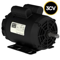 Motor Weg Elétrico 3Cv Compressor Betoneira Baixa Rpm