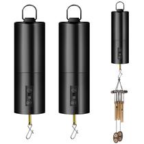 Motor Wind Spinner WJYFQFO Black Mini Hanging x2