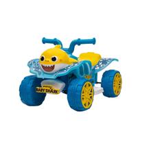 Motorizado quadriciclo infantil baby shark bang toys