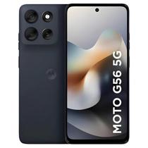 Motorola Moto G56 5G 256GB 8GB RAM Preto Câmera Sony 50MP IP69 NFC