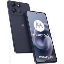 Motorola Moto G86 5G 256Gb 24GB Ram Bost de 16GB Ram Denim Blue 5200 mAh, Gorilla Glass 7i, certificação militar