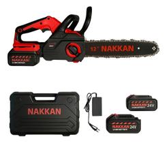 Motoserra Elétrica 3000w Eletroserra A Bateria 24v Sabre 30cm