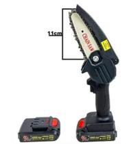 Motoserra Eletrica A Bateria Lítio Mini 32v Bivolt Portatil