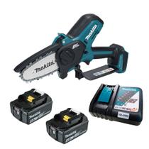 Motoserra Mini 18v DUC101Z01 2x 5.0Ah Rápido Makita Bivolt