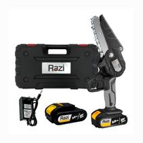 Motoserra para poda rz-spb21 razi com 2 baterias 21v 2ah preto/cinza Motoserra para poda rz-spb21 razi com 2 baterias 21v 2ah preto/cinza