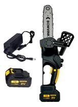 Motosserra 12 Bivolt 2 Baterias Recarregavel Profissional