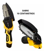 Motosserra A Bateria Profissional 25v + 2 Baterias - vulcan