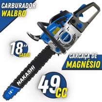 Motosserra À Gasolina Nakashi NCS-500 49cc 2 Tempos Com Sistema Antivibratório e Freio de Segurança Motosserra À Gasolina Nakashi NCS-500 49cc 2 Tempos Com Sistema Antivibratório e Freio de Segurança