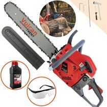 Motosserra a Gasolina Profissional Vulcan VSL550P 2T 55cc 3,35HP