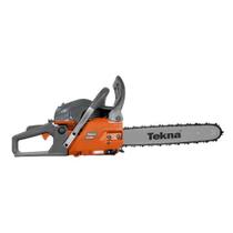 MOTOSSERRA À GASOLINA TEKNA CS58P18 - 54,5CC, 2T, CORRENTE ORIGINAL OREGON C/ SABRE DE 18Pol.