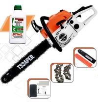 Motosserra A Gasolina Tssaper 52c Sabre 50cm + Óleo Stihl 2t