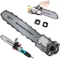 Motosserra Adaptador Rosca M10 M12 Para Esmerilhadeira Lixadeira Jardim Eletrosserra - PRIME