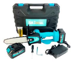 Motosserra Elétrica 2 Bateria 21v Motor Brushless Satools
