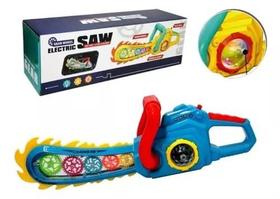 Motosserra Elétrica Infantil Brinquedo Ferramenta Didatico - Toys