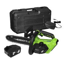 Motosserra Intercambiável Brushless 20V 4Ah MOI Menegotti Motosserra Intercambiável Brushless 20V 4Ah MOI Menegotti