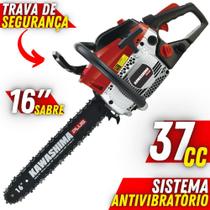 Motosserra Kawashima KCS 380-P À Gasolina 2 Tempos 37,2cc Com Lubrificação Automática da Corrente