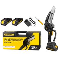 Motosserra Mini Sem Fio 21V Compacta