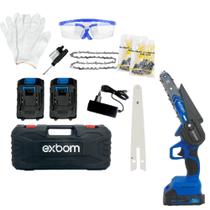 Motosserra Portátil 36V Com Bateria Recarregável Potencia 1200W Motosserra Portátil 36V Com Bateria Recarregável Potencia 1200W