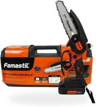Motosserra Portátil Recarregável Famastil 21v Bivolt 31,2W 3.900 RPM