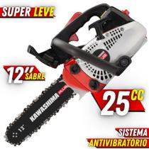 Motosserra Potente Kawashima KCS 260-Plus À Gasolina 25,4cc Com Sistema Antivibratório Para Pomares Motosserra Potente Kawashima KCS 260-Plus À Gasolina 25,4cc Com Sistema Antivibratório Para Pomares