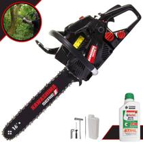 Motosserra Profissional À Gasolina KCS400E Kawashima 37,2cc Motor 2T de Alta Potência, Rotação e Performance Com Sabre 16 Polegadas Com Carcaça de Alumínio + ÓLEO STIHL 2T EXTRA Motosserra Profissional À Gasolina KCS400E Kawashima 37,2cc Motor 2T de Alta Potência, Rotação e Performance Com Sabre 16 Polegadas Com Carcaça de Alumínio + ÓLEO STIHL 2T EXTRA