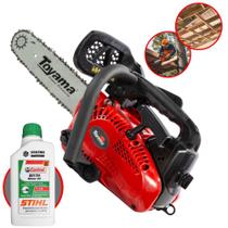 Motosserra Profissional À Gasolina TCS25X Toyama 25,4cc 1,14HP Alta Rotação e Desempenho, Sabre 12 Polegadas Ideal Para Tarugamento e Carpintaria Profissional + Óleo Stihl 2 Tempos Motosserra Profissional À Gasolina TCS25X Toyama 25,4cc 1,14HP Alta Rotação e Desempenho, Sabre 12 Polegadas Ideal Para Tarugamento e Carpintaria Profissional + Óleo Stihl 2 Tempos