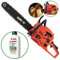 Motosserra Profissional Á Gasolina Vulcan VSL-550 2T 55CC 3cv 11.000RPM Sabre de 18" Com Óleo Stihl Motosserra Profissional Á Gasolina Vulcan VSL-550 2T 55CC 3cv 11.000RPM Sabre de 18" Com Óleo Stihl