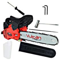 Motosserra Profissional VSL250 Portátil A Gasolina 25,4 CC 0,90 HP Sabre 12" Cor. 3/8 X 1,3mm Vulcan