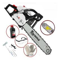 Motosserra Toyama Tcs58 H P/ Corte De Arvore Grande, Troncos Cinza Motosserra Toyama Tcs58 H P/ Corte De Arvore Grande, Troncos Cinza