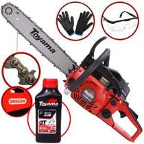 Motosserra Toyama TCS58F G2-20 SN 3.22HP 54.5CC 13.500RPM Sabre 20 polegadas Uso Profissional Corte de Arvore, Tora