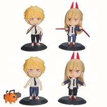 Motosserras colecionáveis Figure Toy Mans Denjis Anime x4 Motosserras colecionáveis Figure Toy Mans Denjis Anime x4
