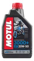 Motul 3000+ 20W50 4T 1L Óleo Lubrificante para Motor 4 Tempos