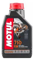 Motul 710 1L Óleo Lubrificante Para Motor 2 Tempos
