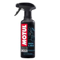 Motul E1 Wash E Wax Limpeza A Seco Para Moto - Motul 400 ML