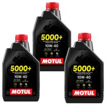 Motul Óleo Motor Moto Semi-Sintético 5000+ 10W-40 3Litros Motul Óleo Motor Moto Semi-Sintético 5000+ 10W-40 3Litros