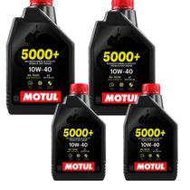 Motul Óleo Motor Moto Semi-Sintético 5000+ 10W-40 4Litros Motul Óleo Motor Moto Semi-Sintético 5000+ 10W-40 4Litros
