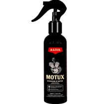 Motux 240ml Verniz de Motor Spray Pronto Uso Para Moto Renovador Protetor Razux