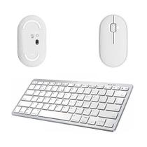 Mou, Teclado Bluetooth P/galaxy Tab S8 5g Sm-x706 11 Branco