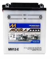 Moura Bateria MV12-E De Moto Cb400 Cb450 Cbr450