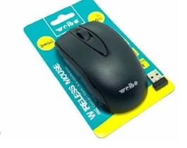 Mouse 2.4g Sem Fio Funcionamento Pilha 3 Botões Com Scroll