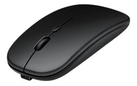 Mouse 2 em Wireless Bluetooth Recarregável Sem Fio Macio Tablet Computador Notebook IOS Android - New