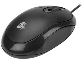 Mouse 5+ Óptico 1000DPI 3 Botões - Office