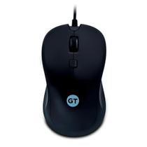 Mouse Ambidestro Gt Business, 1200Dpi, Usb Cabo 1,50Mt,Preto