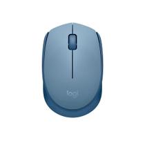 Mouse Azul s/ fio Logitech M170 USB Logitech Ambidestro