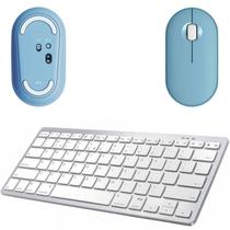 Mouse Azul/Teclado Bluetooth Galaxy Tab S8 5G SM-X706 11"