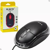 Mouse B-MAX Preto Modelo BM-611