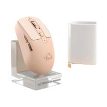 Mouse Bluetooth A3 Sem Fio Silencioso 4000DPI Ergonômico Com Carregamento Tipo-C E Indicador Para
