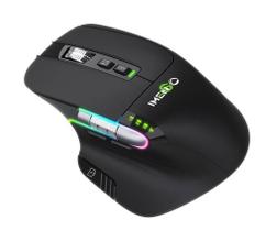 Mouse Bluetooth Com E Sem Fio Led 3200Dpi - Imenso