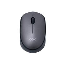 Mouse Bluetooth E Wireless 1000 Dpi Oex Cozy Ms602 Prata Mouse Bluetooth E Wireless 1000 Dpi Oex Cozy Ms602 Prata