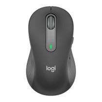 Mouse bluetooth logitech signature m650 l para canhotos preto 910-006234